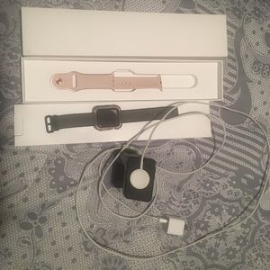 Apple Watch Series 1 size 38mm rose gold